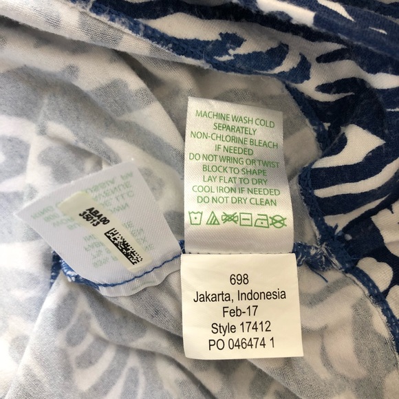 Lilly Pulitzer Dress Stretch cotton knit medium - Picture 7 of 8